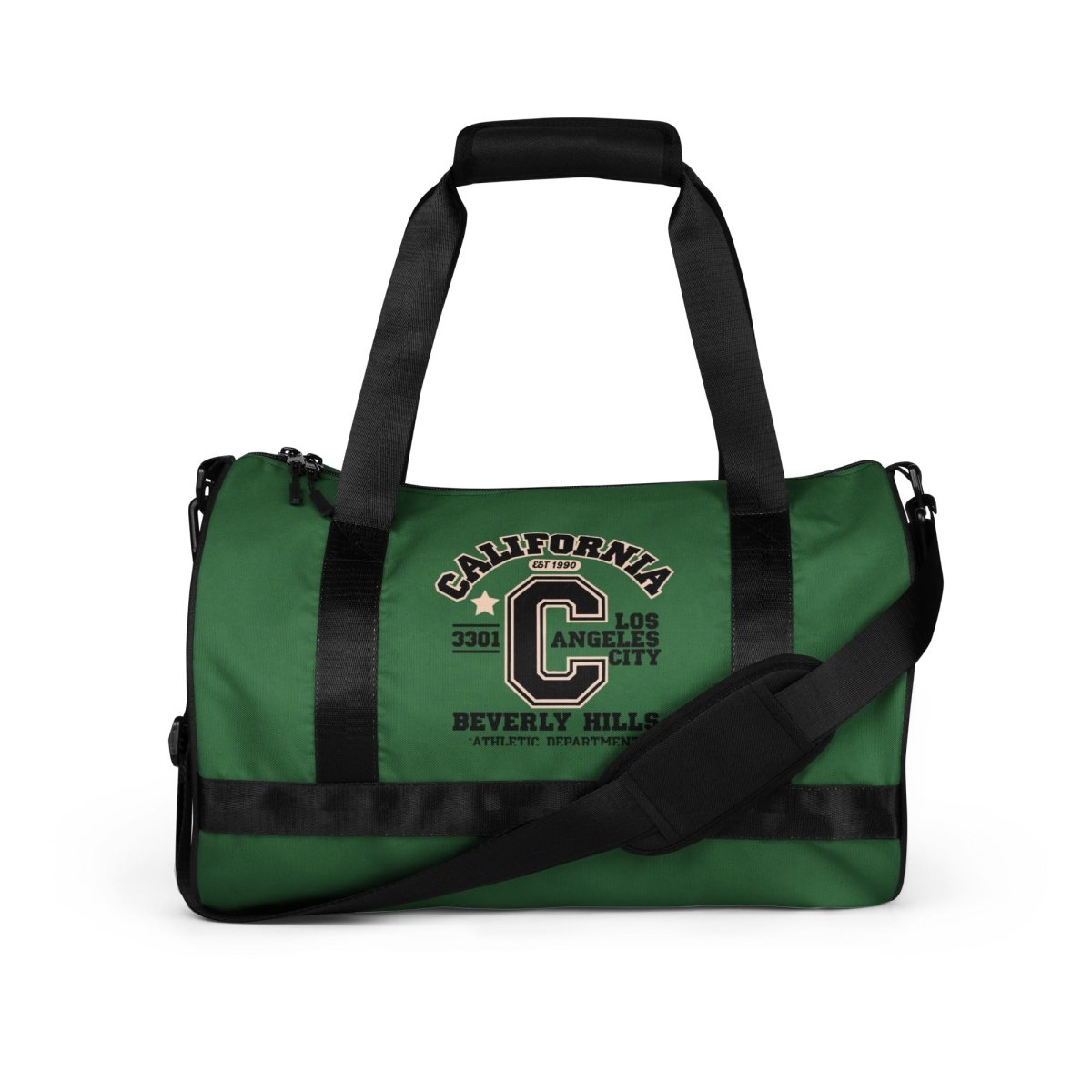 California Varsity Print Gym Bag - Chinchilla Choons